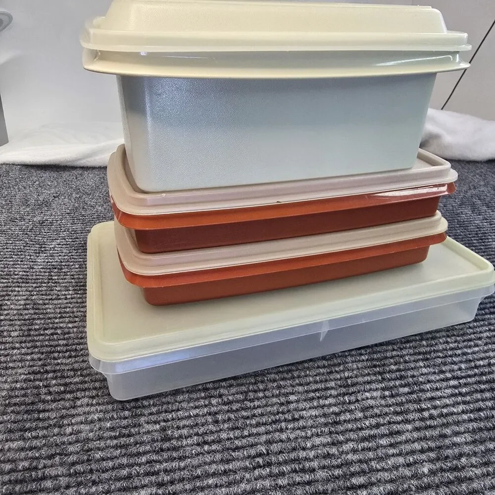 Tupperware orange contains